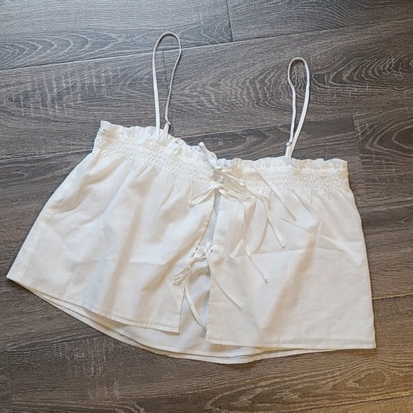 Reformation "Tanager" organic cotton Tie Back Cami - Picture 5 of 5